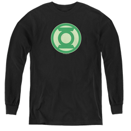 Green Lantern Green Symbol - Youth Long Sleeve T-Shirt Youth Long Sleeve T-Shirt Green Lantern   