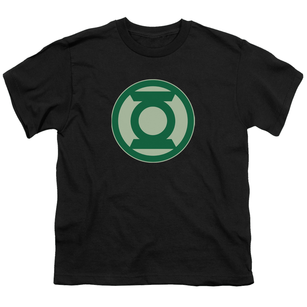 Green Lantern Green Symbol - Youth T-Shirt Youth T-Shirt (Ages 8-12) Green Lantern   