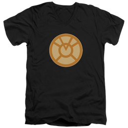 Green Lantern Orange Symbol - Men's V-Neck T-Shirt Men's V-Neck T-Shirt Green Lantern   