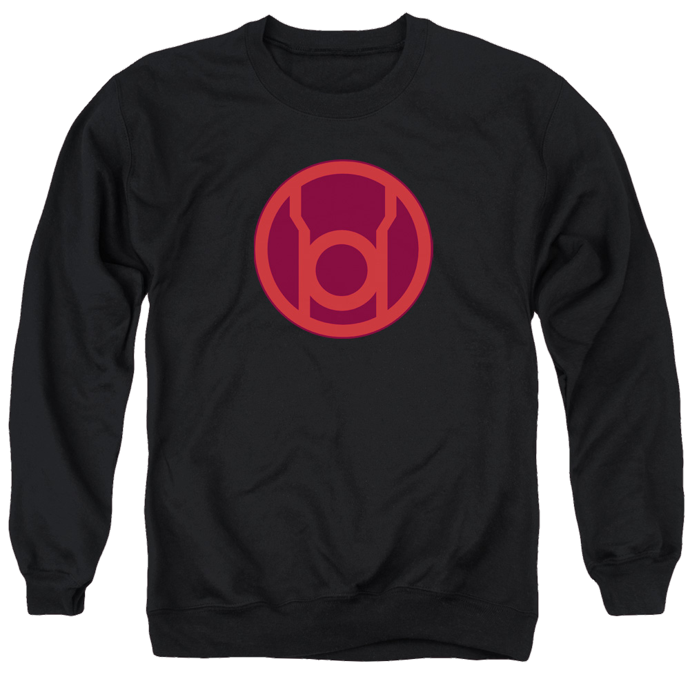 Green Lantern Red Symbol - Men's Crewneck Sweatshirt Men's Crewneck Sweatshirt Green Lantern   