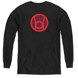 Green Lantern Red Symbol - Youth Long Sleeve T-Shirt Youth Long Sleeve T-Shirt Green Lantern   