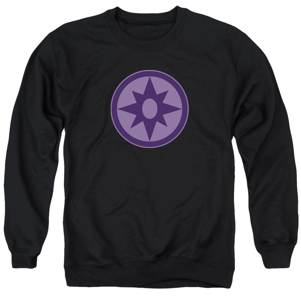 Green Lantern Sapphire Symbol - Men's Crewneck Sweatshirt Men's Crewneck Sweatshirt Green Lantern   