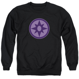 Green Lantern Sapphire Symbol - Men's Crewneck Sweatshirt Men's Crewneck Sweatshirt Green Lantern   