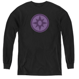Green Lantern Sapphire Symbol - Youth Long Sleeve T-Shirt Youth Long Sleeve T-Shirt Green Lantern   