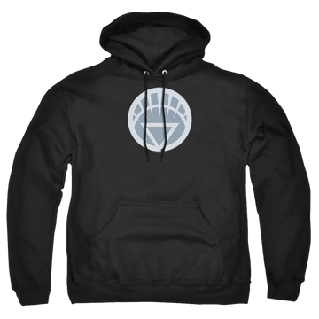 Black pullover hoodie with Green Lantern White Symbol graphic