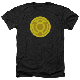 Green Lantern Yellow Symbol - Men's Heather T-Shirt Men's Heather T-Shirt Green Lantern   