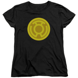Green Lantern Yellow Symbol - Women's T-Shirt Women's T-Shirt Green Lantern   