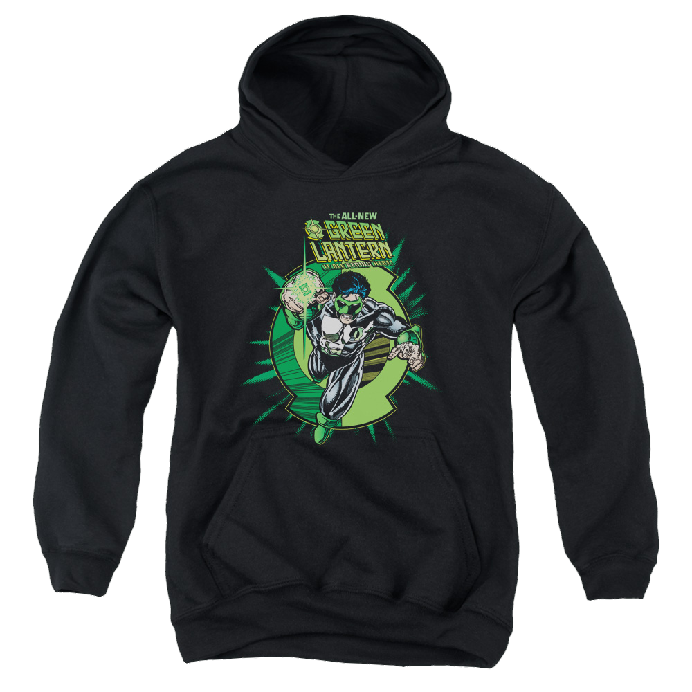 Green Lantern Rayner Cover - Youth Hoodie Youth Hoodie (Ages 8-12) Green Lantern   