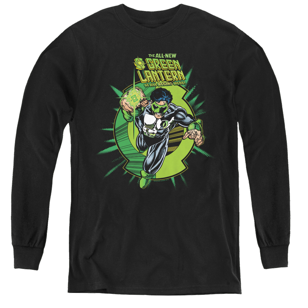 Green Lantern Rayner Cover - Youth Long Sleeve T-Shirt Youth Long Sleeve T-Shirt Green Lantern   