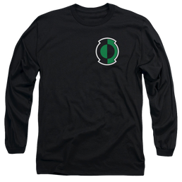 Green Lantern Kyle Logo - Men's Long Sleeve T-Shirt Men's Long Sleeve T-Shirt Green Lantern   