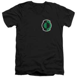 Green Lantern Kyle Logo - Men's V-Neck T-Shirt Men's V-Neck T-Shirt Green Lantern   
