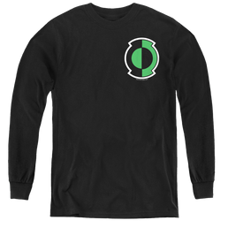 Green Lantern Kyle Logo - Youth Long Sleeve T-Shirt Youth Long Sleeve T-Shirt Green Lantern   