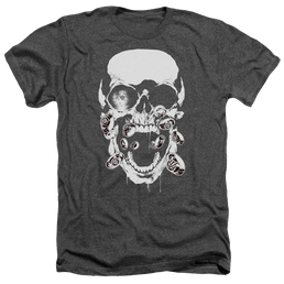 Green Lantern Black Lantern Skull - Men's Heather T-Shirt Men's Heather T-Shirt Green Lantern   
