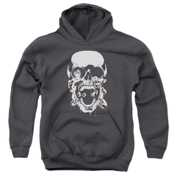 Green Lantern Black Lantern Skull - Youth Hoodie Youth Hoodie (Ages 8-12) Green Lantern   