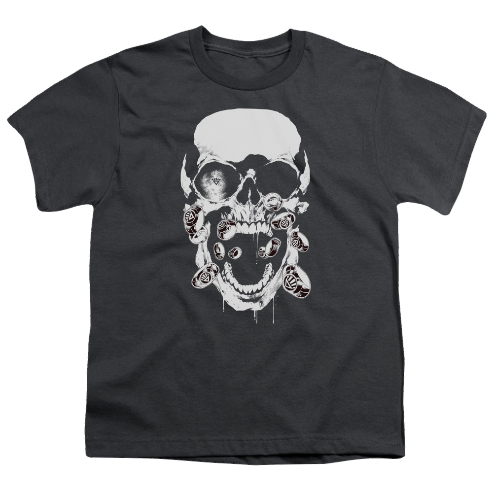Green Lantern Black Lantern Skull - Youth T-Shirt Youth T-Shirt (Ages 8-12) Green Lantern   