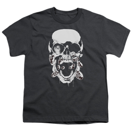 Green Lantern Black Lantern Skull - Youth T-Shirt Youth T-Shirt (Ages 8-12) Green Lantern   