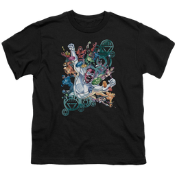 Green Lantern Lanterns Unite - Youth T-Shirt Youth T-Shirt (Ages 8-12) Green Lantern   