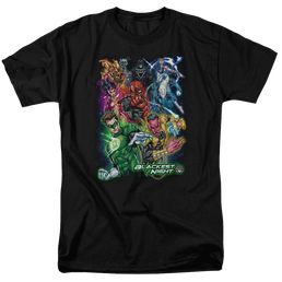Green Lantern Blackest Group - Men's Regular Fit T-Shirt Men's Regular Fit T-Shirt Green Lantern   