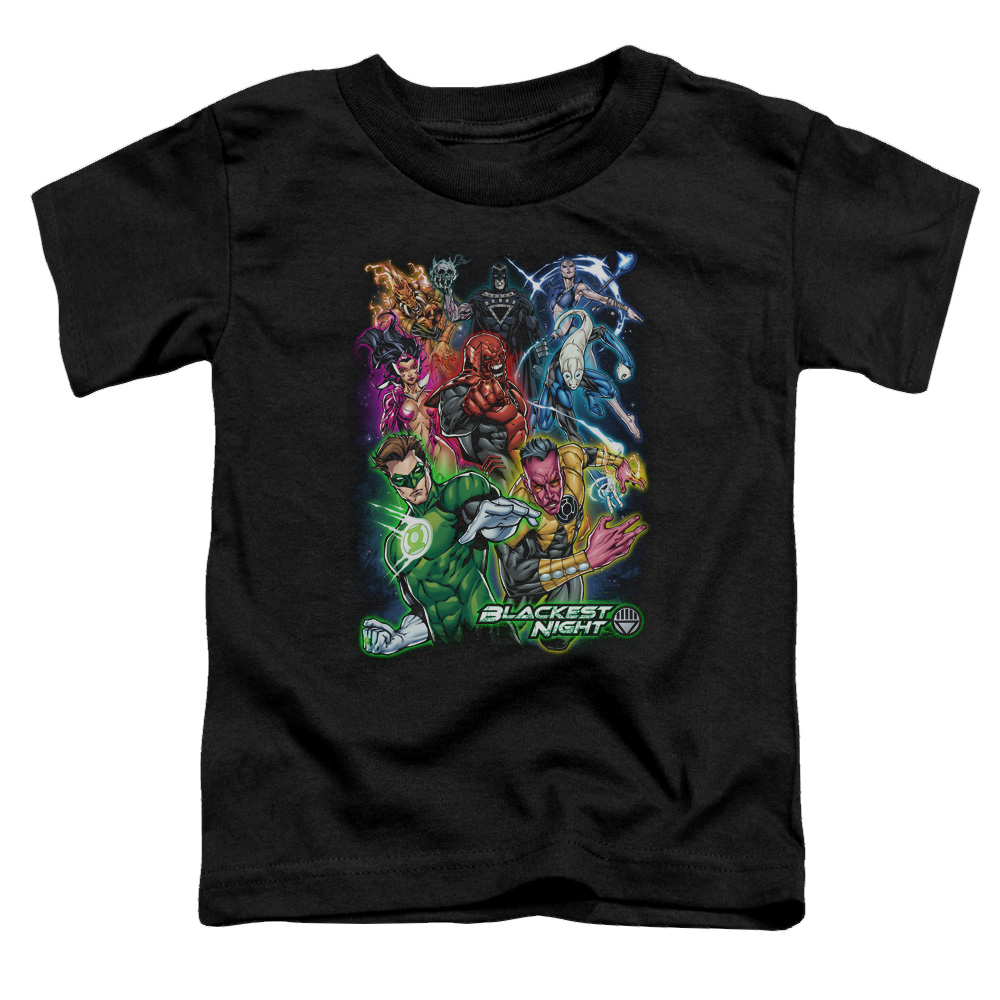 Green Lantern Blackest Group - Toddler T-Shirt Toddler T-Shirt Green Lantern   