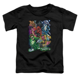 Green Lantern Blackest Group - Toddler T-Shirt Toddler T-Shirt Green Lantern   