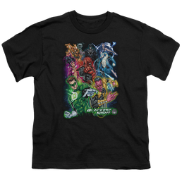 Green Lantern Blackest Group - Youth T-Shirt Youth T-Shirt (Ages 8-12) Green Lantern   