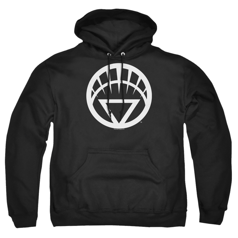 Green Lantern White Emblem - Pullover Hoodie Pullover Hoodie Green Lantern   