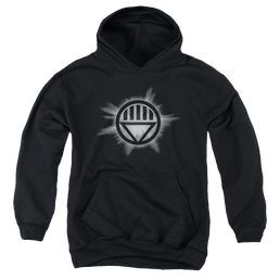 Green Lantern Black Glow - Youth Hoodie Youth Hoodie (Ages 8-12) Green Lantern   