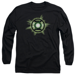 Green Lantern Green Glow - Men's Long Sleeve T-Shirt Men's Long Sleeve T-Shirt Green Lantern   