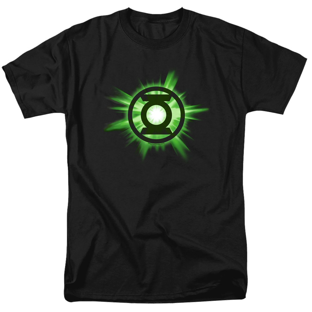 Green Lantern Green Glow - Men's Regular Fit T-Shirt Men's Regular Fit T-Shirt Green Lantern   