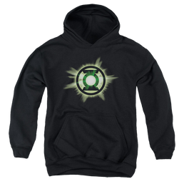 Green Lantern Green Glow - Youth Hoodie Youth Hoodie (Ages 8-12) Green Lantern   