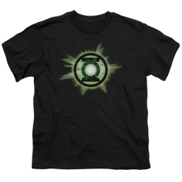 Green Lantern Green Glow - Youth T-Shirt Youth T-Shirt (Ages 8-12) Green Lantern   