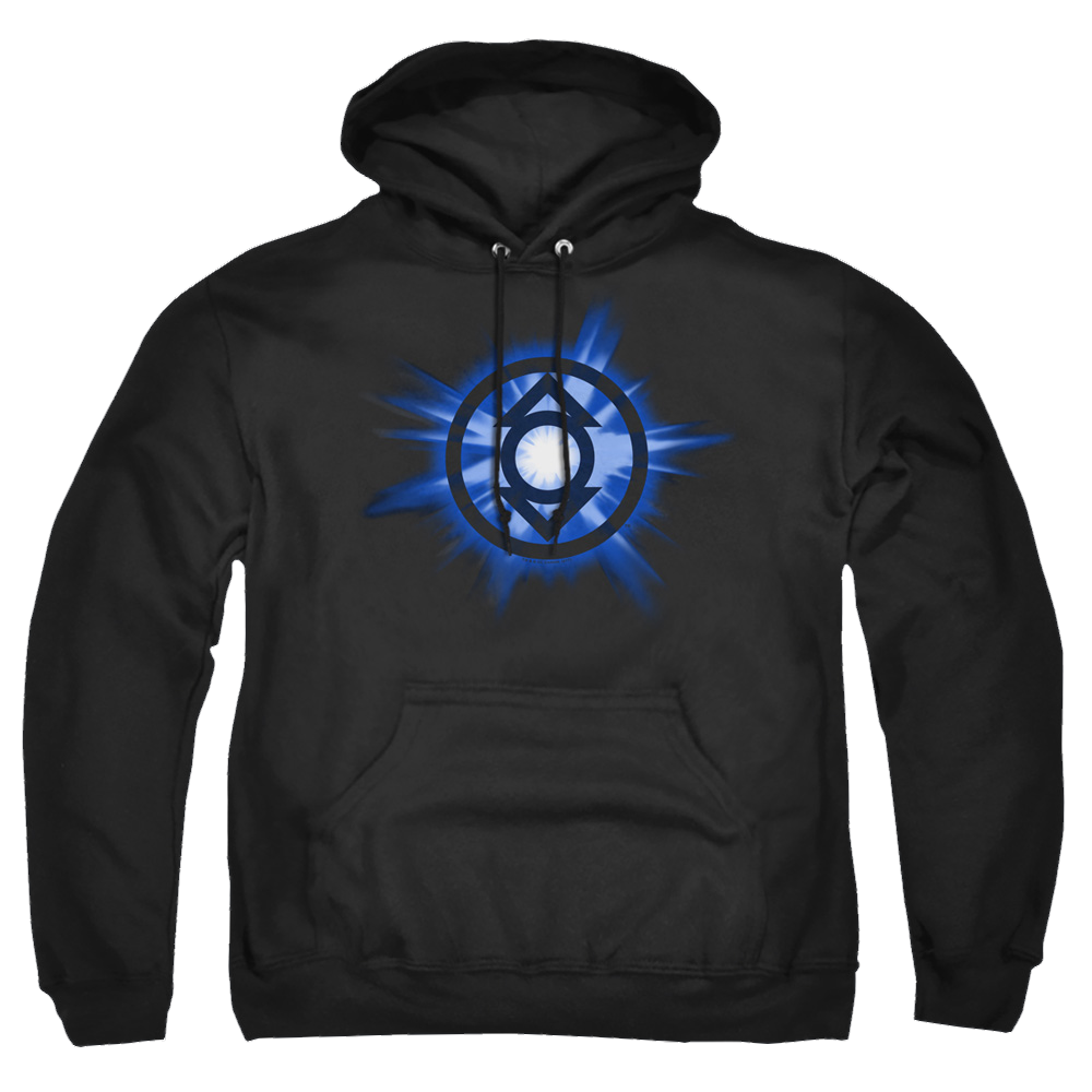 Green Lantern Indigo Glow - Pullover Hoodie Pullover Hoodie Green Lantern   