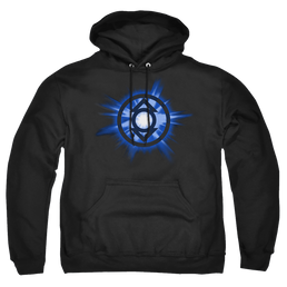 Green Lantern Indigo Glow - Pullover Hoodie Pullover Hoodie Green Lantern   