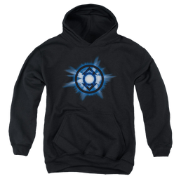 Green Lantern Indigo Glow - Youth Hoodie Youth Hoodie (Ages 8-12) Green Lantern   