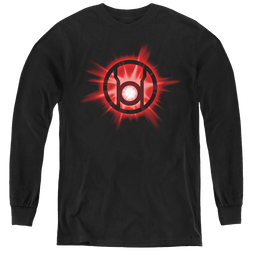 Green Lantern Red Glow - Youth Long Sleeve T-Shirt Youth Long Sleeve T-Shirt Green Lantern   