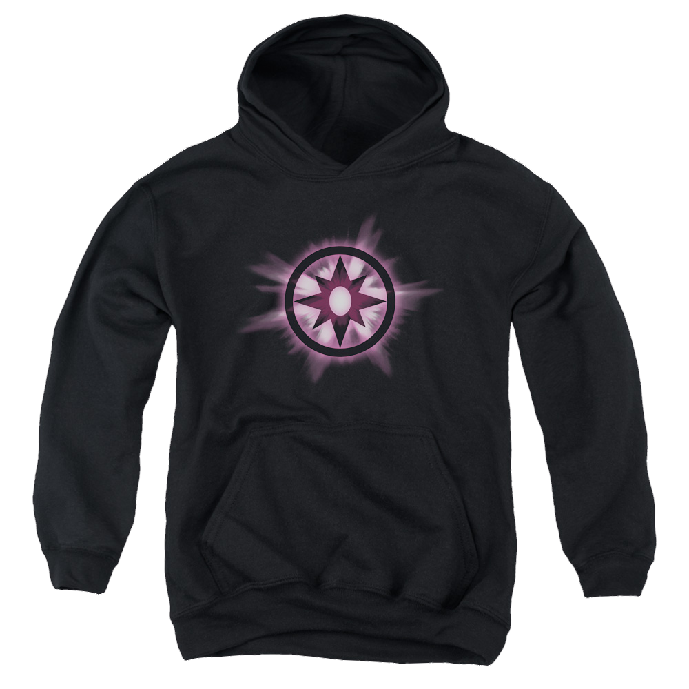 Green Lantern Sapphire Glow - Youth Hoodie Youth Hoodie (Ages 8-12) Green Lantern   