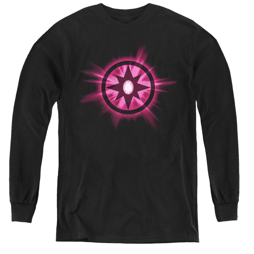 Green Lantern Sapphire Glow - Youth Long Sleeve T-Shirt Youth Long Sleeve T-Shirt Green Lantern   