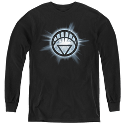 Green Lantern White Glow - Youth Long Sleeve T-Shirt Youth Long Sleeve T-Shirt Green Lantern   