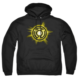 Green Lantern Yellow Glow - Pullover Hoodie Pullover Hoodie Green Lantern   