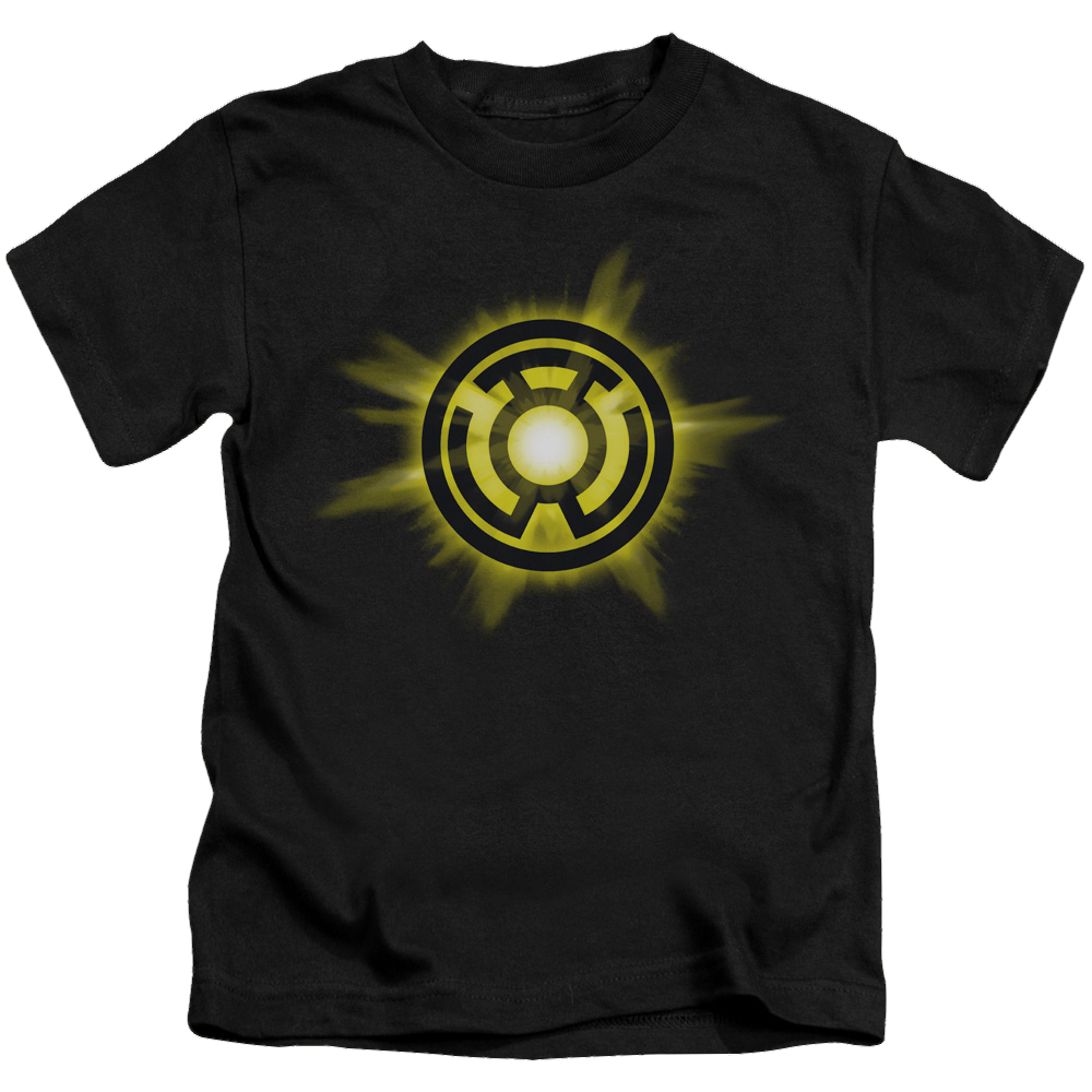 Green Lantern Yellow Glow - Kid's T-Shirt Kid's T-Shirt (Ages 4-7) Green Lantern   