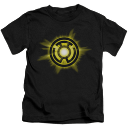 Green Lantern Yellow Glow - Kid's T-Shirt Kid's T-Shirt (Ages 4-7) Green Lantern   