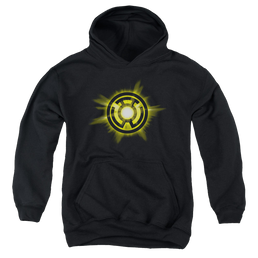 Green Lantern Yellow Glow - Youth Hoodie Youth Hoodie (Ages 8-12) Green Lantern   