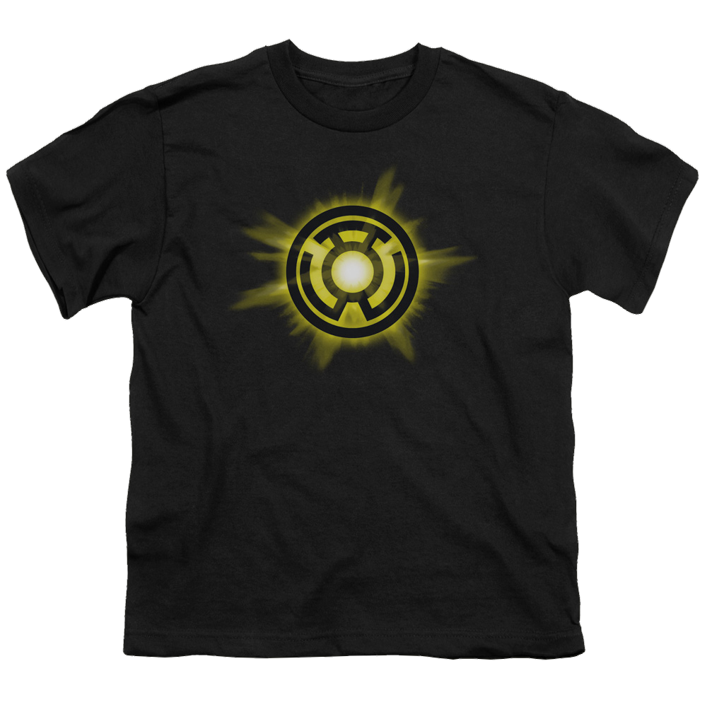 Green Lantern Yellow Glow - Youth T-Shirt Youth T-Shirt (Ages 8-12) Green Lantern   