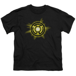 Green Lantern Yellow Glow - Youth T-Shirt Youth T-Shirt (Ages 8-12) Green Lantern   