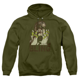 Green Lantern Bling Bling - Pullover Hoodie Pullover Hoodie Green Lantern   