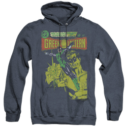 Green Lantern Vintage Cover - Heather Pullover Hoodie Heather Pullover Hoodie Green Lantern   