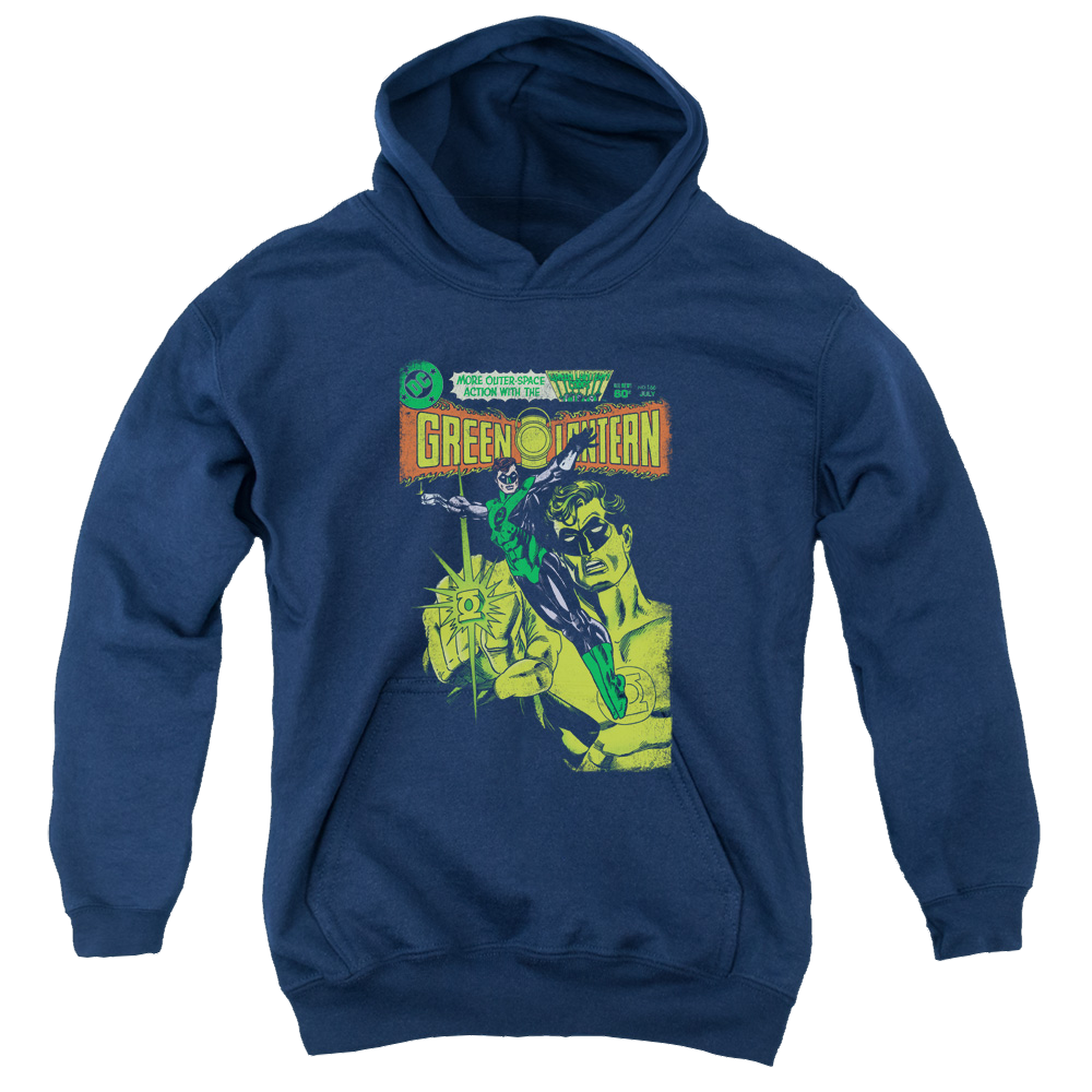 Green Lantern Vintage Cover - Youth Hoodie Youth Hoodie (Ages 8-12) Green Lantern   