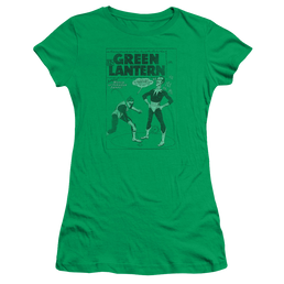Green Lantern Perilous Traps - Juniors T-Shirt Juniors T-Shirt Green Lantern   