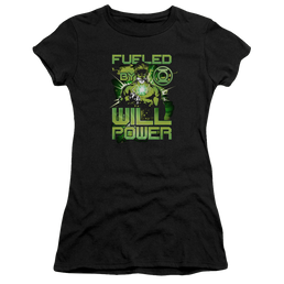 Green Lantern Fueled - Juniors T-Shirt Juniors T-Shirt Green Lantern   
