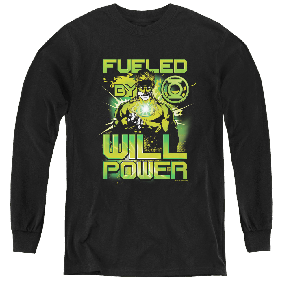 Green Lantern Fueled - Youth Long Sleeve T-Shirt Youth Long Sleeve T-Shirt Green Lantern   